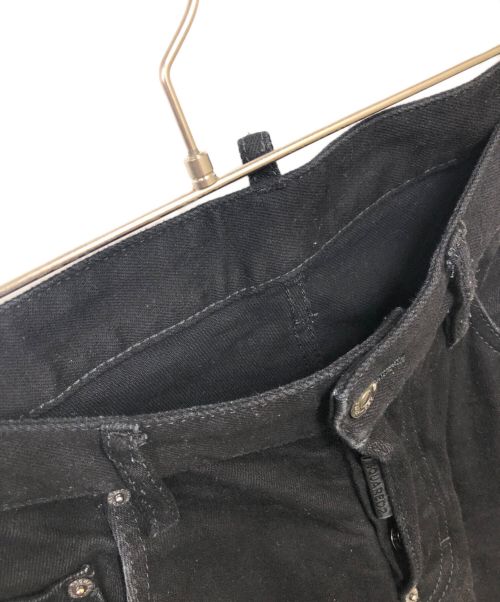 DSQUARED2（ディースクエアード）DSQUARED2 (ディースクエアード) 22AW Black Bull Skater Jean ブラック サイズ:48の古着・服飾アイテム