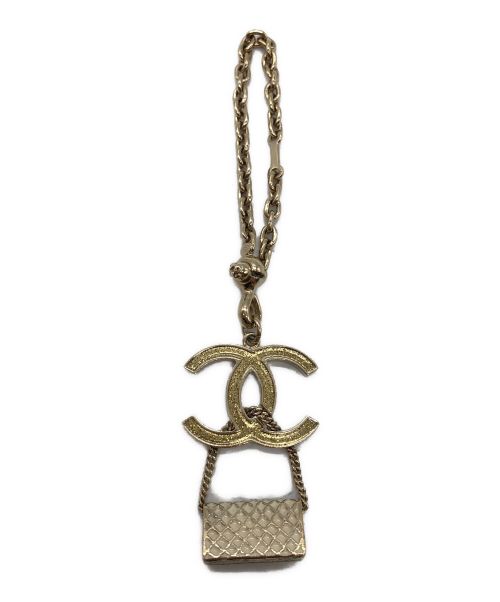 CHANEL（シャネル）CHANEL (シャネル) バッグモチーフチャーム ゴールドカラーの古着・服飾アイテム