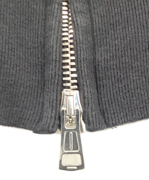 1piu1uguale3（ウノピュウノウグァーレトレ）1piu1uguale3 (ウノピュウノウグァーレトレ) ジップパーカー ブラック サイズ:IVの古着・服飾アイテム