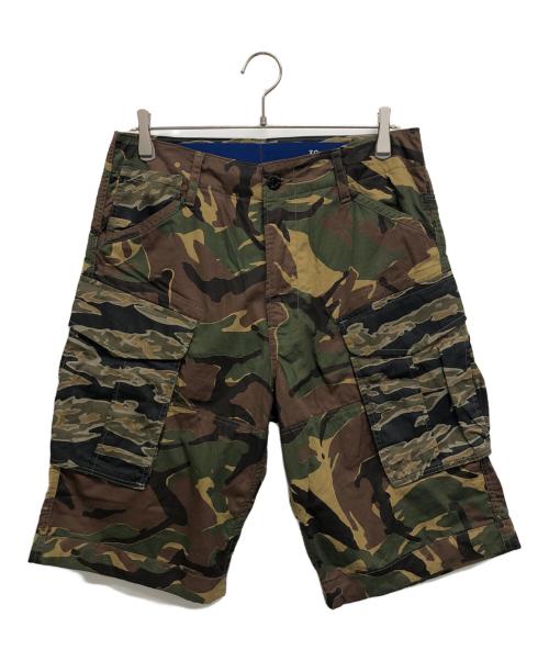 G-STAR RAW（ジースターロゥ）G-STAR RAW (ジースターロゥ) ハーフカーゴパンツ カーキ サイズ:30の古着・服飾アイテム