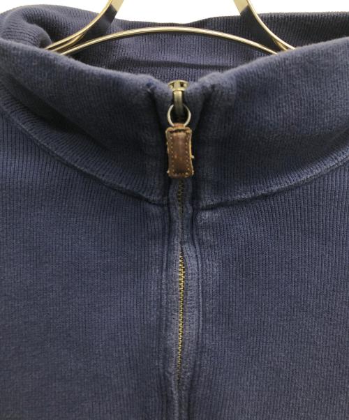 POLO RALPH LAUREN（ポロ・ラルフローレン）POLO RALPH LAUREN (ポロ・ラルフローレン) 【古着】ハーフジップスウェット ネイビー サイズ:SIZE XXLの古着・服飾アイテム