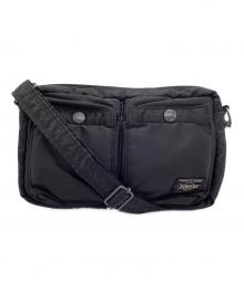 PORTER（ポーター）の古着「ミニショルダーバッグ」｜ブラック