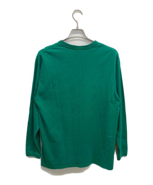 stussy（ステューシー）stussy (ステューシー) 長袖カットソー グリーン サイズ:Lの古着・服飾アイテム