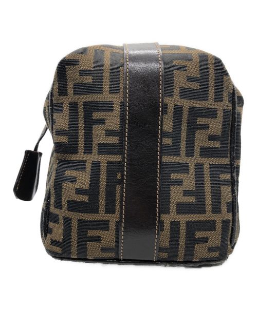 FENDI（フェンディ）FENDI (フェンディ) バニティバッグ ブラウンの古着・服飾アイテム