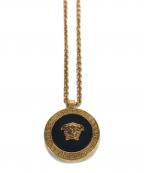 VERSACEヴェルサーチェ）の古着「メデューサネックレス」｜ゴールド