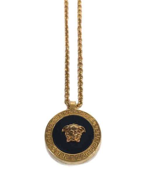 VERSACE（ヴェルサーチェ）VERSACE (ヴェルサーチェ) メデューサネックレス ゴールドの古着・服飾アイテム