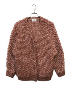 中古・古着通販】CLANE (クラネ) SHAGGY OVER CARDIGAN 黄緑 サイズ:1