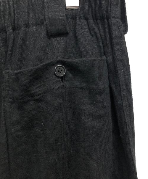 Yohji Yamamoto pour homme（ヨウジヤマモト プールオム）Yohji Yamamoto pour homme (ヨウジヤマモト プールオム) リネンパンツ ブラック サイズ:Mの古着・服飾アイテム