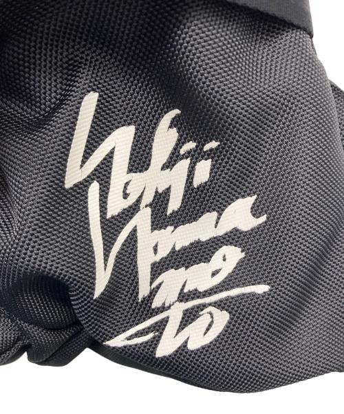 YOHJI YAMAMOTO（ヨウジヤマモト）YOHJI YAMAMOTO (ヨウジヤマモト) UN MATRE リュック ブラックの古着・服飾アイテム