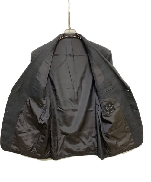 Yohji Yamamoto COSTUME D'HOMME（ヨウジヤマモトコスチュームドオム）Yohji Yamamoto COSTUME D'HOMME (ヨウジヤマモトコスチュームドオム) セットアップスーツ グレー×ブルー サイズ:4の古着・服飾アイテム