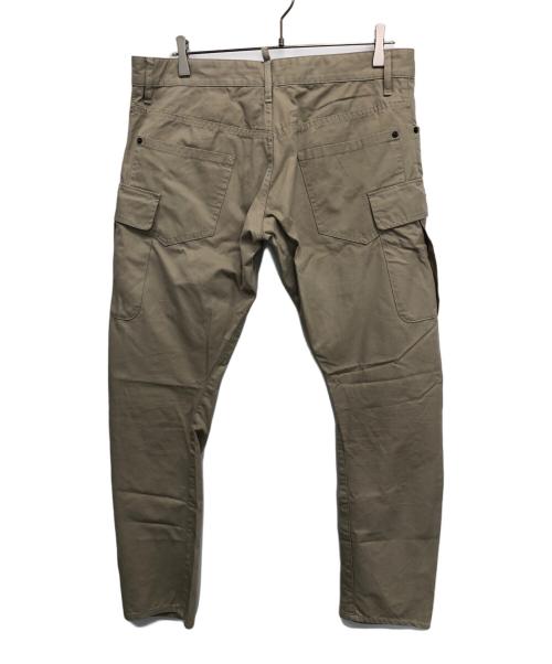 DSQUARED2（ディースクエアード）DSQUARED2 (ディースクエアード) カーゴパンツ ベージュ サイズ:50の古着・服飾アイテム