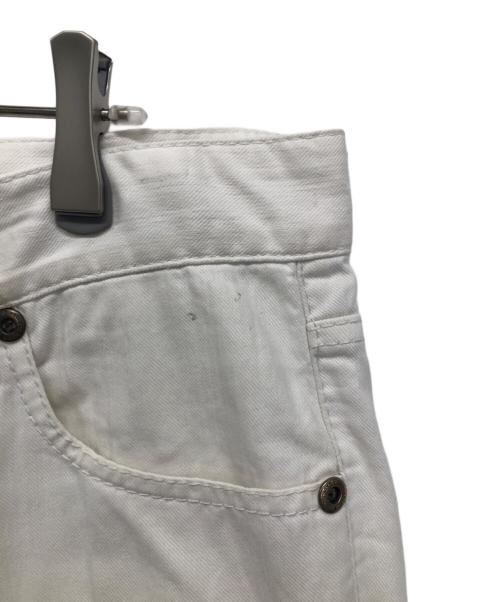 DSQUARED2（ディースクエアード）DSQUARED2 (ディースクエアード) デニムパンツ ホワイト サイズ:48の古着・服飾アイテム