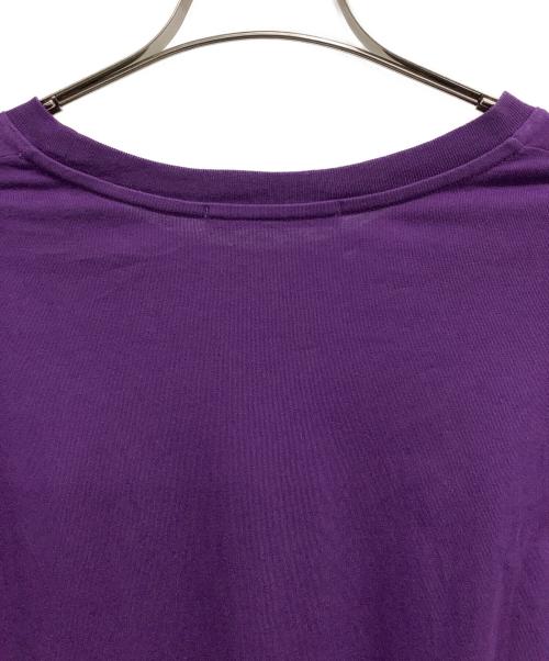 MSGM（エムエスジーエム）MSGM (エムエスジーエム) ラバーロゴTシャツ パープル サイズ:XLの古着・服飾アイテム