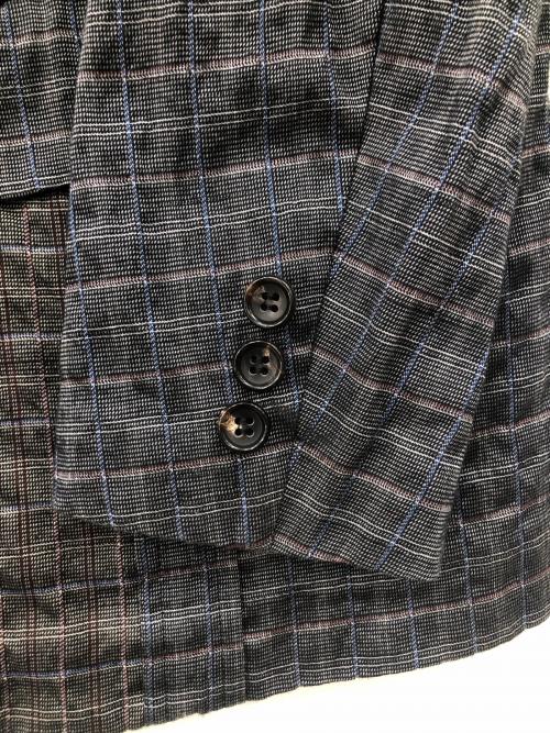 COMME des GARCONS HOMME（コムデギャルソン オム）COMME des GARCONS HOMME (コムデギャルソン オム) テーラードジャケット グレー サイズ:Ｍの古着・服飾アイテム