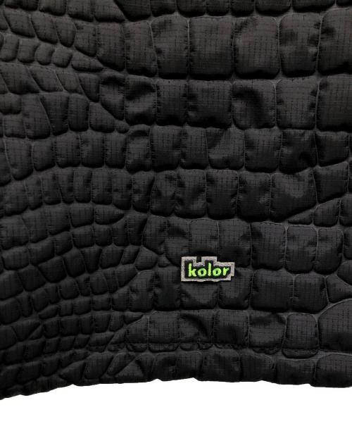 adidas by kolor（アディダスバイカラー）adidas by kolor (アディダスバイカラー) エンボスジャケット ブラック サイズ:SIZE Mの古着・服飾アイテム