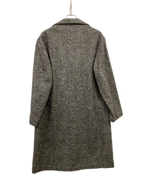 Yohji Yamamoto pour homme（ヨウジヤマモト プールオム）Yohji Yamamoto pour homme (ヨウジヤマモト プールオム) セミダブルスタンドコート グレー サイズ:2の古着・服飾アイテム