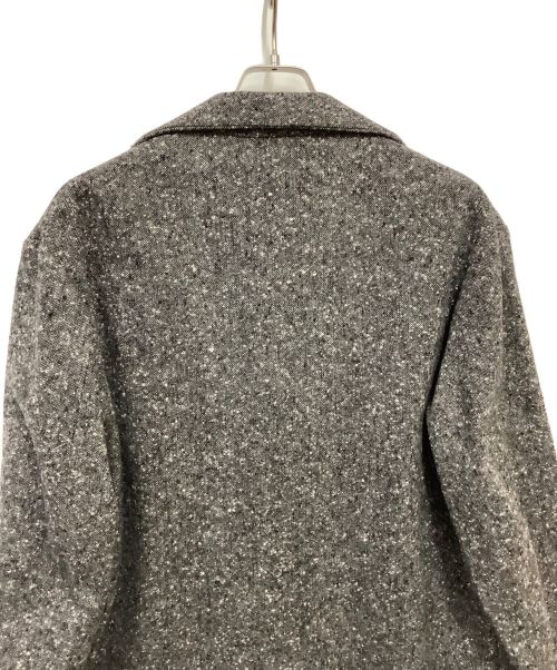 Yohji Yamamoto pour homme（ヨウジヤマモト プールオム）Yohji Yamamoto pour homme (ヨウジヤマモト プールオム) セミダブルスタンドコート グレー サイズ:2の古着・服飾アイテム