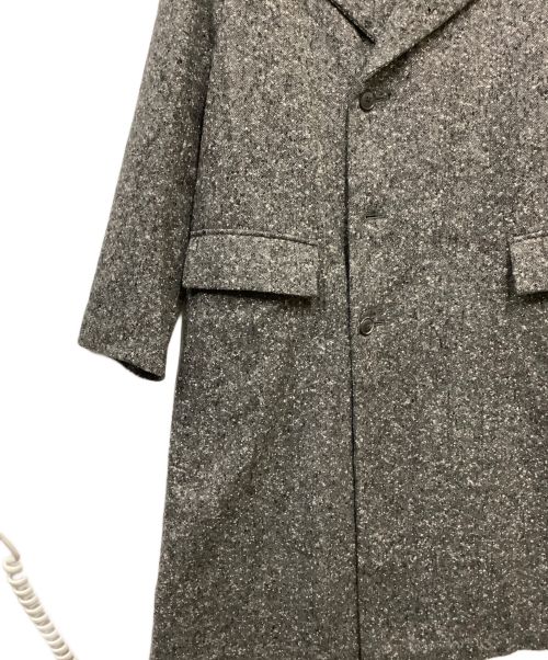 Yohji Yamamoto pour homme（ヨウジヤマモト プールオム）Yohji Yamamoto pour homme (ヨウジヤマモト プールオム) セミダブルスタンドコート グレー サイズ:2の古着・服飾アイテム