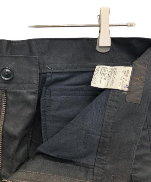 Y's（ワイズ）Y's (ワイズ) ワイドパンツ ブラック サイズ:size4の古着・服飾アイテム