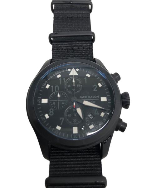 JACK MASON（ジャックメイソン）JACK MASON (ジャックメイソン) 腕時計 ブラックの古着・服飾アイテム