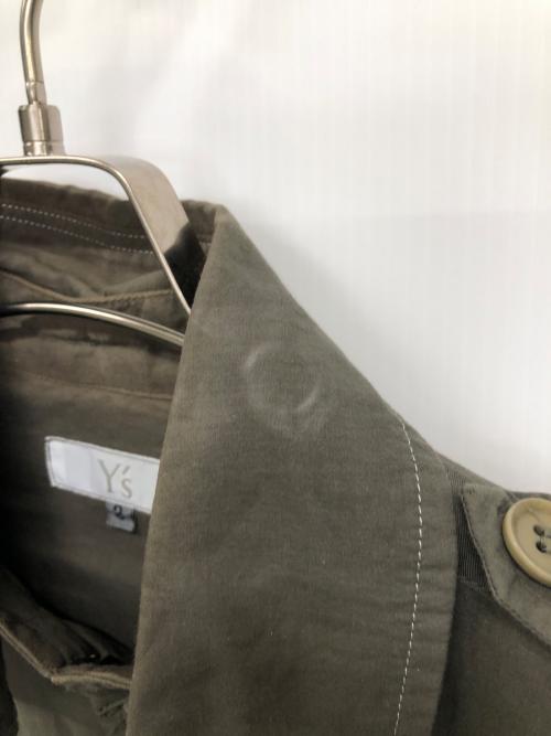 Y's（ワイズ）Y's (ワイズ) YOUJI YAMAMOTO　長袖シャツ カーキ サイズ:3の古着・服飾アイテム