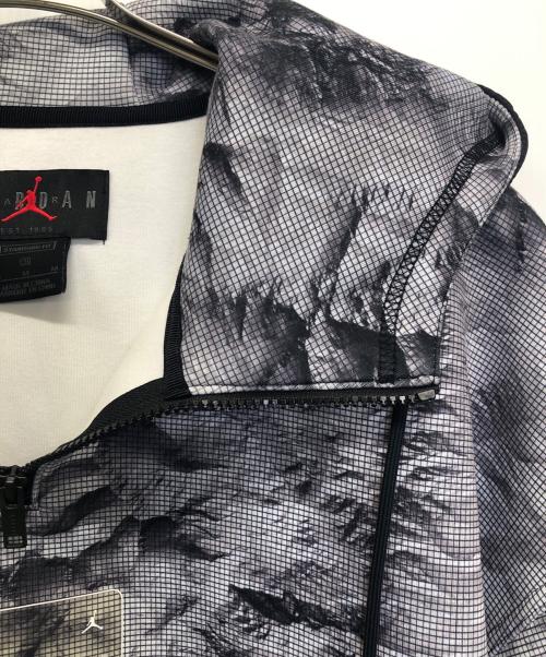 JORDAN BRAND（ジョーダン ブランド）JORDAN BRAND (ジョーダン ブランド) アノラックパーカー ブラック×グレー サイズ:SIZE　Mの古着・服飾アイテム