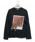 Yohji Yamamoto pour homme（ヨウジヤマモト プールオム）の古着「プリントカットソー」｜ブラック