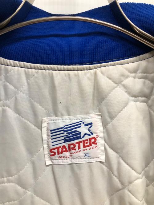 STARTER（スターター）STARTER (スターター) スタジャン ブルー サイズ:SIZE　XLの古着・服飾アイテム