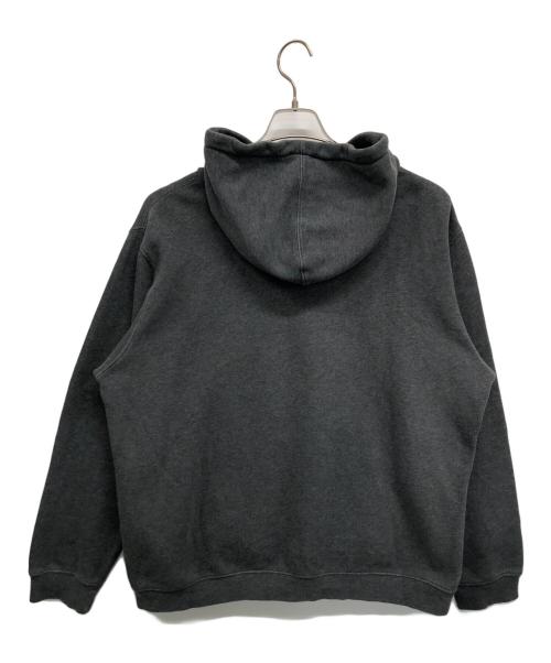 stussy（ステューシー）stussy (ステューシー) ダイスロゴプルオーバーパーカー グレー サイズ:Lの古着・服飾アイテム