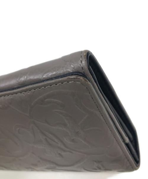 Vivienne Westwood（ヴィヴィアンウエストウッド）Vivienne Westwood (ヴィヴィアンウエストウッド) 長財布 グレーの古着・服飾アイテム