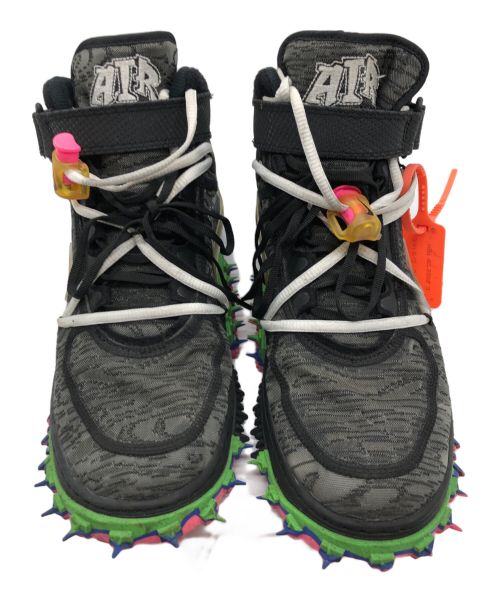 NIKE（ナイキ）NIKE (ナイキ) OFFWHITE (オフホワイト) ハイカットスニーカー ブラック サイズ:27.5の古着・服飾アイテム