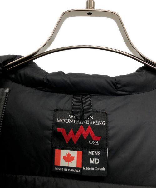 western mountaineering（ウェスタンマウンテニアリング）WESTERN MOUNTAINEERING (ウェスタンマウンテニアリング) ダウンジャケット ブラック サイズ:MDの古着・服飾アイテム