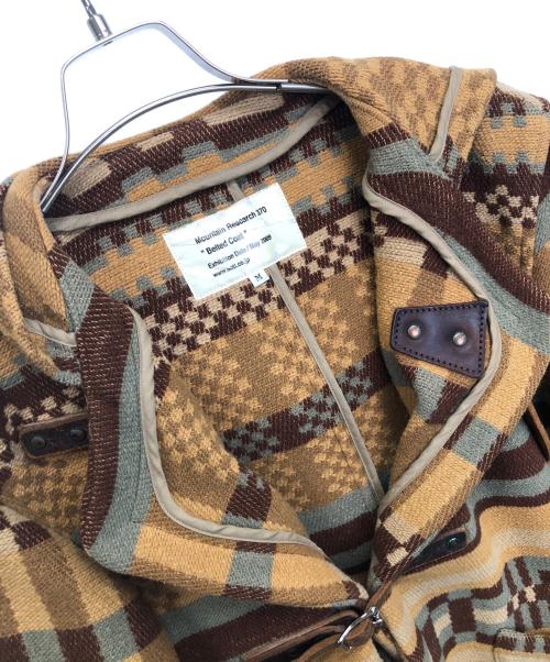 MOUNTAIN RESEARCH（マウンテンリサーチ）MOUNTAIN RESEARCH (マウンテンリサーチ) Belted Coat ブラウン サイズ:Mの古着・服飾アイテム