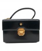VERSACEヴェルサーチェ）の古着「ハンドバッグ」｜ブラック
