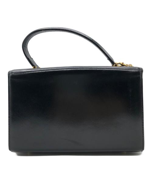 VERSACE（ヴェルサーチェ）VERSACE (ヴェルサーチェ) ハンドバッグ ブラックの古着・服飾アイテム