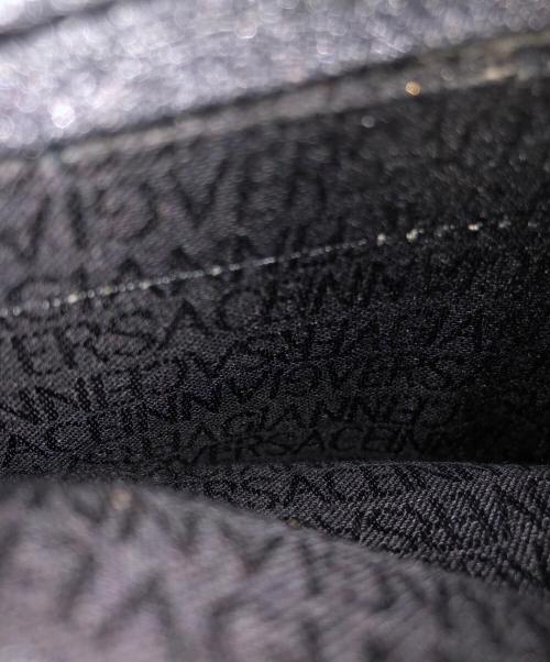 VERSACE（ヴェルサーチェ）VERSACE (ヴェルサーチェ) ハンドバッグ ブラックの古着・服飾アイテム