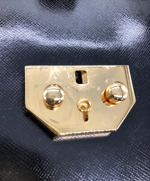 VERSACE（ヴェルサーチェ）VERSACE (ヴェルサーチェ) ハンドバッグ ブラックの古着・服飾アイテム