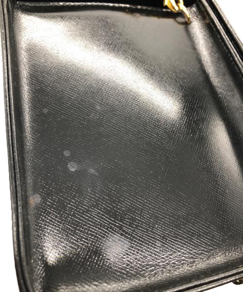 VERSACE（ヴェルサーチェ）VERSACE (ヴェルサーチェ) ハンドバッグ ブラックの古着・服飾アイテム