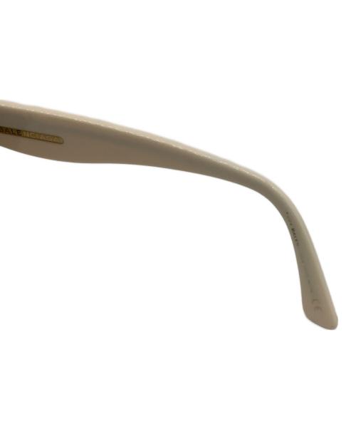 BALENCIAGA（バレンシアガ）BALENCIAGA (バレンシアガ) サングラス ホワイト×ブラックの古着・服飾アイテム