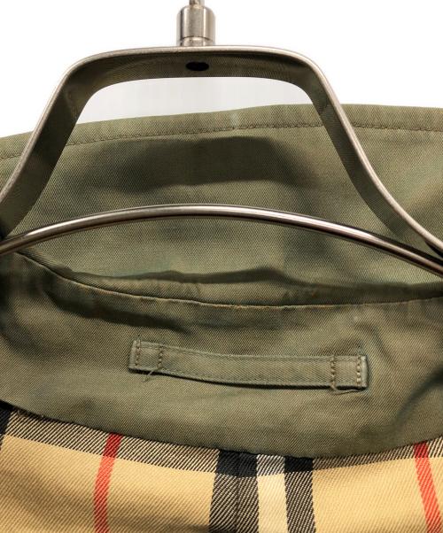 Burberry's（バーバリー）Burberry's (バーバリーズ) 比翼コート オリーブベージュ サイズ:SIZE Sの古着・服飾アイテム