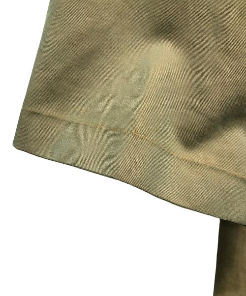 Burberry's（バーバリー）Burberry's (バーバリーズ) 比翼コート オリーブベージュ サイズ:SIZE Sの古着・服飾アイテム