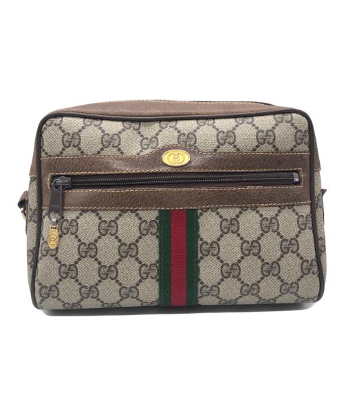 GUCCI（グッチ）GUCCI (グッチ) ミニショルダーバッグ ベージュの古着・服飾アイテム