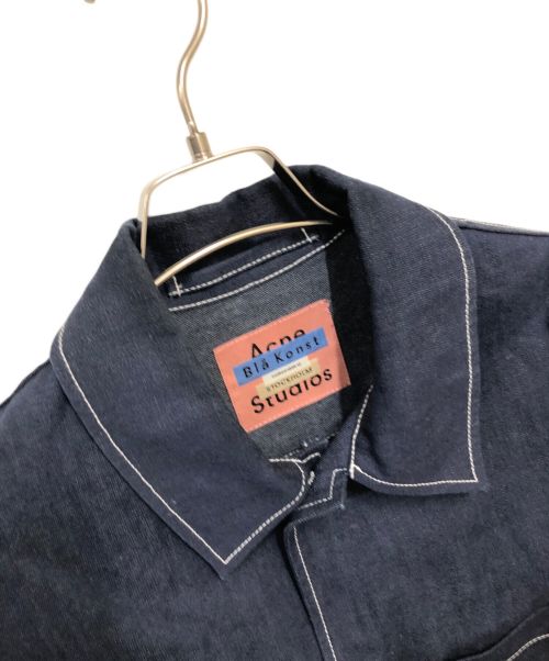 ACNE STUDIOS Bla konst（アクネステュディオスブロコンスト）ACNE STUDIOS Bla konst (アクネステュディオスブロコンスト) カバーオール インディゴ サイズ:46の古着・服飾アイテム