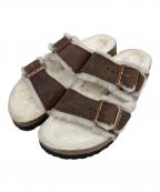 BIRKENSTOCKビルケンシュトック）の古着「サンダル」｜ブラウン×ホワイト