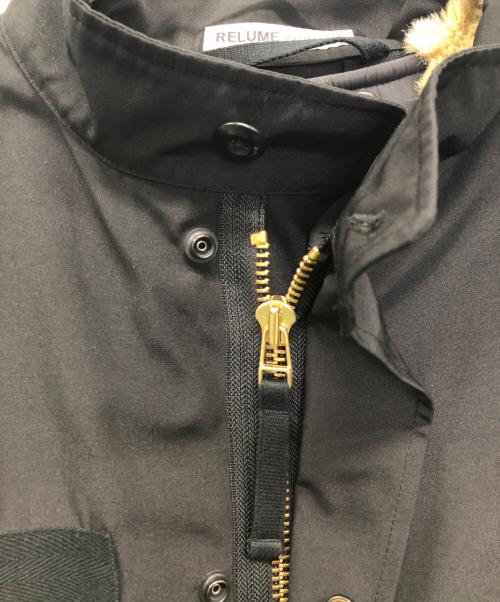 JOURNAL STANDARD relume（ジャーナルスタンダード レリューム）JOURNAL STANDARD relume (ジャーナルスタンダード レリューム) ライナー付モッズコート ブラック サイズ:SIZE　Mの古着・服飾アイテム