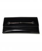 GUCCIグッチ）の古着「長財布」｜ブラック
