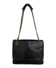 CHANEL（シャネル）の古着「チェーンショルダーバッグ」｜ブラック