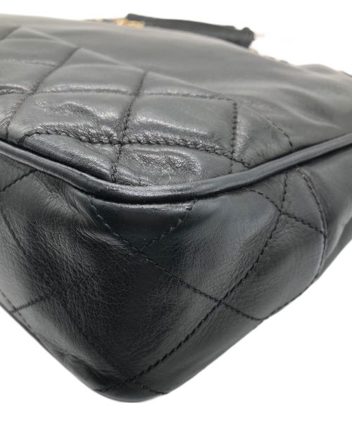 CHANEL（シャネル）CHANEL (シャネル) チェーンショルダーバッグ ブラックの古着・服飾アイテム