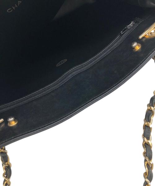 CHANEL（シャネル）CHANEL (シャネル) チェーンショルダーバッグ ブラックの古着・服飾アイテム