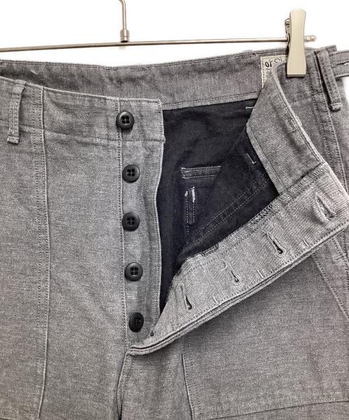orSlow（オアスロウ）orSlow (オアスロウ) ベイカーパンツ グレー サイズ:４の古着・服飾アイテム